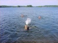 En watertrappelen